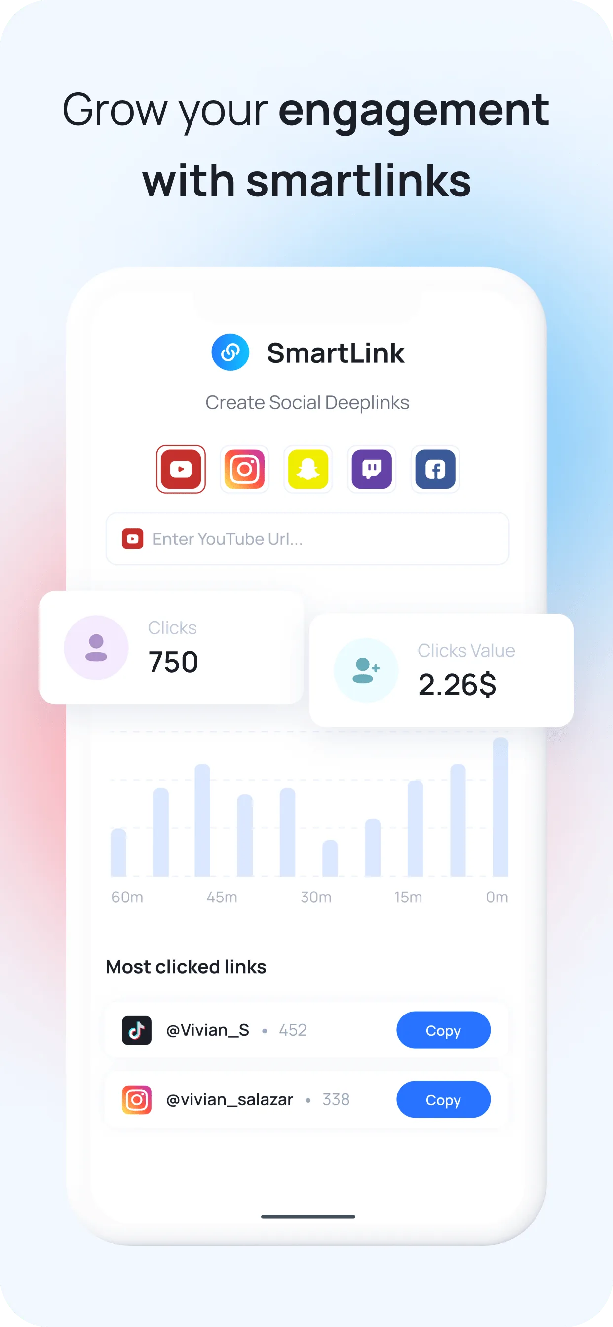 Mysocial SmartLink deep linking tool for creators