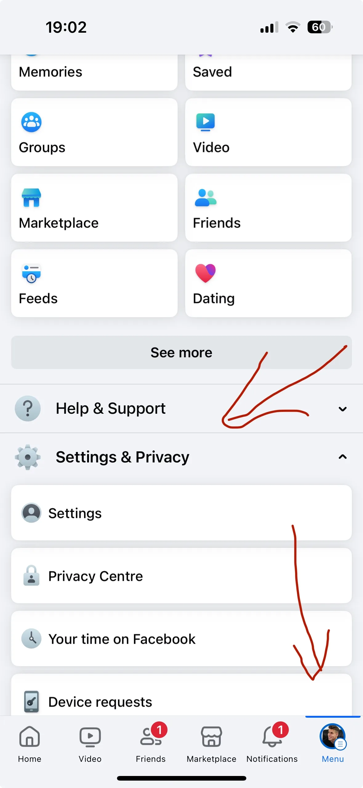 Facebook Settings & Privacy